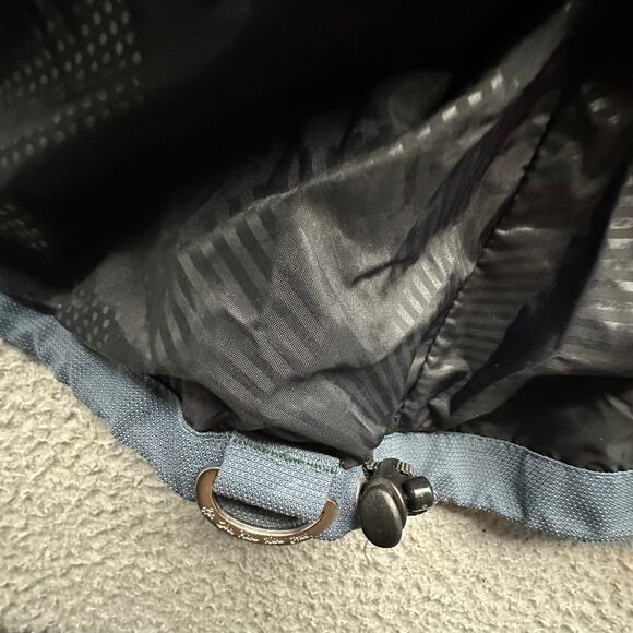 Vintage Volcom Snow Ski Jacket Womens Medium Blue Hooded Full Zip Pockets Hood - Picture 9 of 16